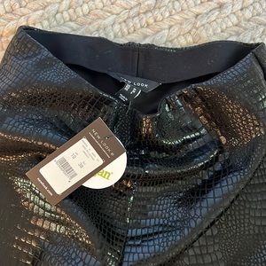 New look size 6 vegan leggings